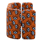 Акцентный Двухместный Диван Leela Оранжевый Орнамент варинант исполнения - 4 | Loft Concept в Орле