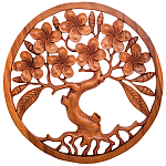 Панно из дерева Sakura Panel With Trees варинант исполнения - 1 | Loft Concept в Орле