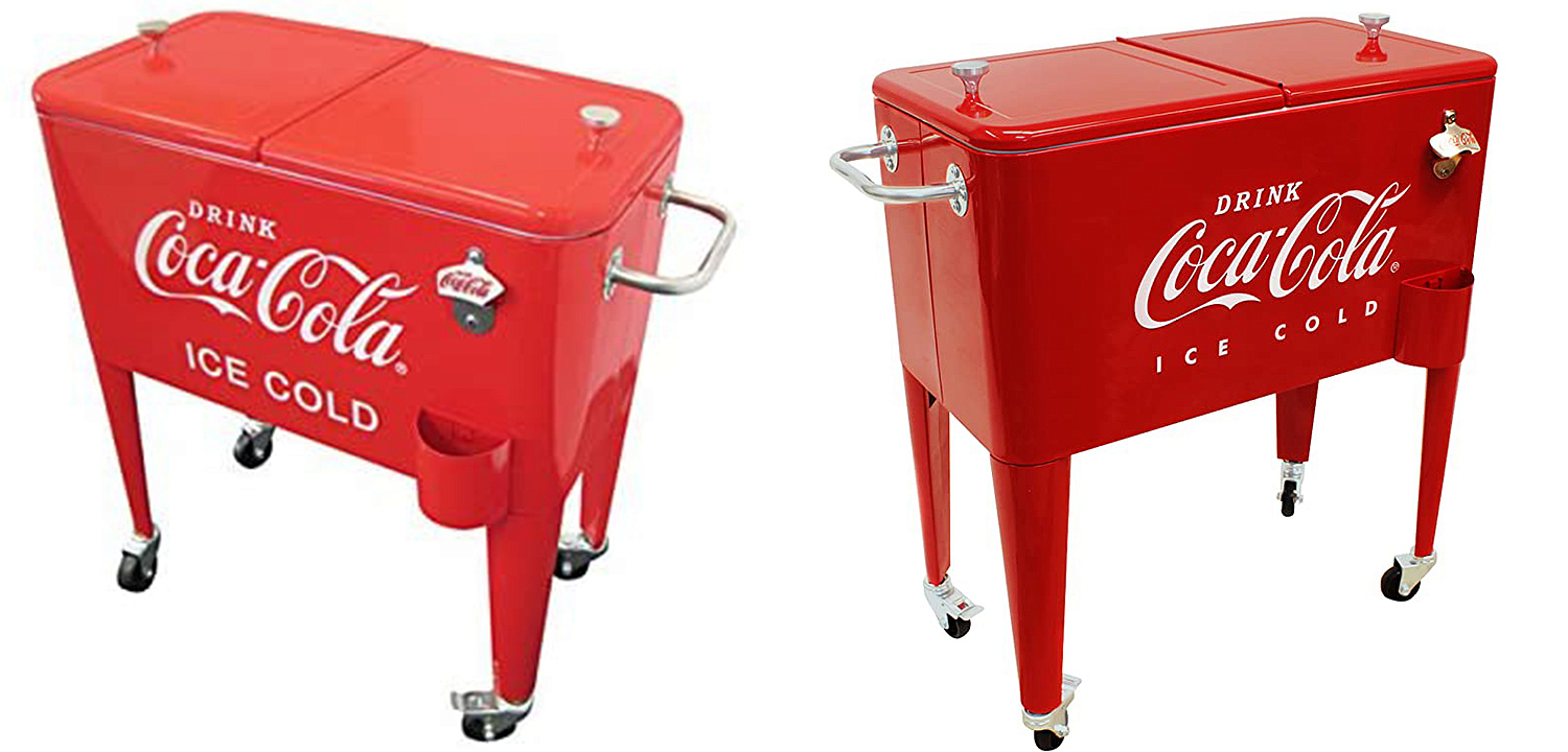 Куллер Retro Metal Coca-Cola Cooler Red Куллер Retro Metal Coca-Cola Cooler Red - Loft-Concept в Орле
