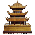 Макет Китайской башни архитектурная миниатюра  варинант исполнения - 2 | Loft Concept в Орле