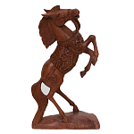 Статуэтка лошадь деревянная Thick Mane варинант исполнения - 1 | Loft Concept в Орле