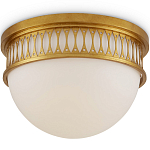 Потолочный светильник с фактурным золотым каркасом Exceptional Classic Design варинант исполнения - 1 | Loft Concept в Орле