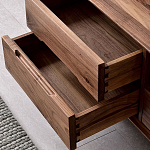 Тумба под телевизориз массива дерева TV Stand made of Walnut Wood варинант исполнения - 7 | Loft Concept в Орле