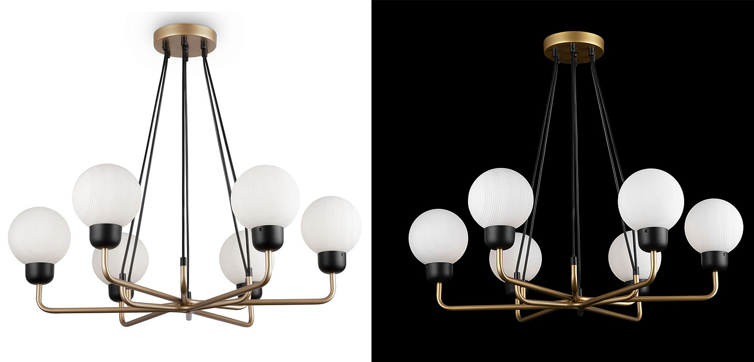 Люстра Andresa Chandelier 6 Balls Люстра Andresa Chandelier 6 Balls - Loft-Concept в Орле