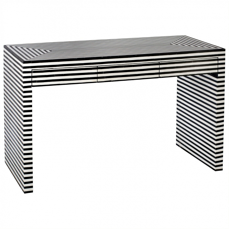 Стол Black&white Indian Bone Inlay table Черно-белый Стол Black&white Indian Bone Inlay table Черно-белый в Орле | Loft Concept