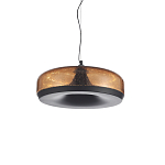 Подвесной светильник с стеклянным плафоном LED 42W 3000K Glass Textured Lampshade варинант исполнения - 2 | Loft Concept в Орле