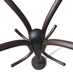 Вешалка напольная коричневая с 4-мя металлическими крючками Noble Branches варинант исполнения - 3 | Loft Concept в Орле