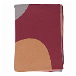 Плед из хлопка с абстрактным принтом Elysian Flow Ember варинант исполнения - 5 | Loft Concept в Орле