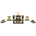 Настольный письменный набор из яшмы и долерита в подарочной упаковке Manager Organizer варинант исполнения - 3 | Loft Concept в Орле