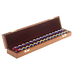 Нарды настольные из натурального камня лазурит и долерит Backgammon from Stone варинант исполнения - 9 | Loft Concept в Орле