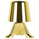 Настольная лампа фигурная цвета золото с гладким абажуром Высота 17 см Sophia варинант исполнения - 6 | Loft Concept в Орле