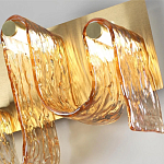 Бра волнистой формы из фактурного стекла Big Wave варинант исполнения - 8 | Loft Concept в Орле