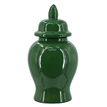 Ваза с крышкой однотонная Высота 31 см Chinoiserie Ceramics варинант исполнения - 9 | Loft Concept в Орле