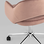 Кресло для компьютерного стола Veloury Pink варинант исполнения - 8 | Loft Concept в Орле
