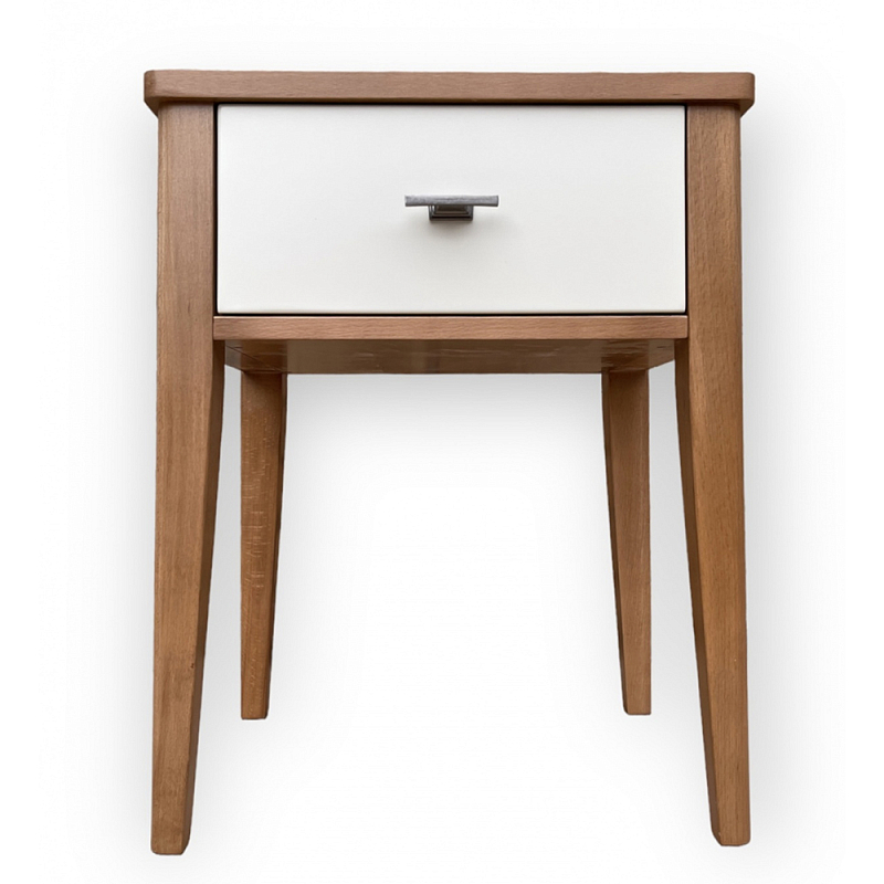 Тумба прикроватная с ящиком Tasteful Furniture Коричневый Серый Слоновая кость Тумба прикроватная с ящиком Tasteful Furniture Коричневый Серый Слоновая кость в Орле | Loft Concept