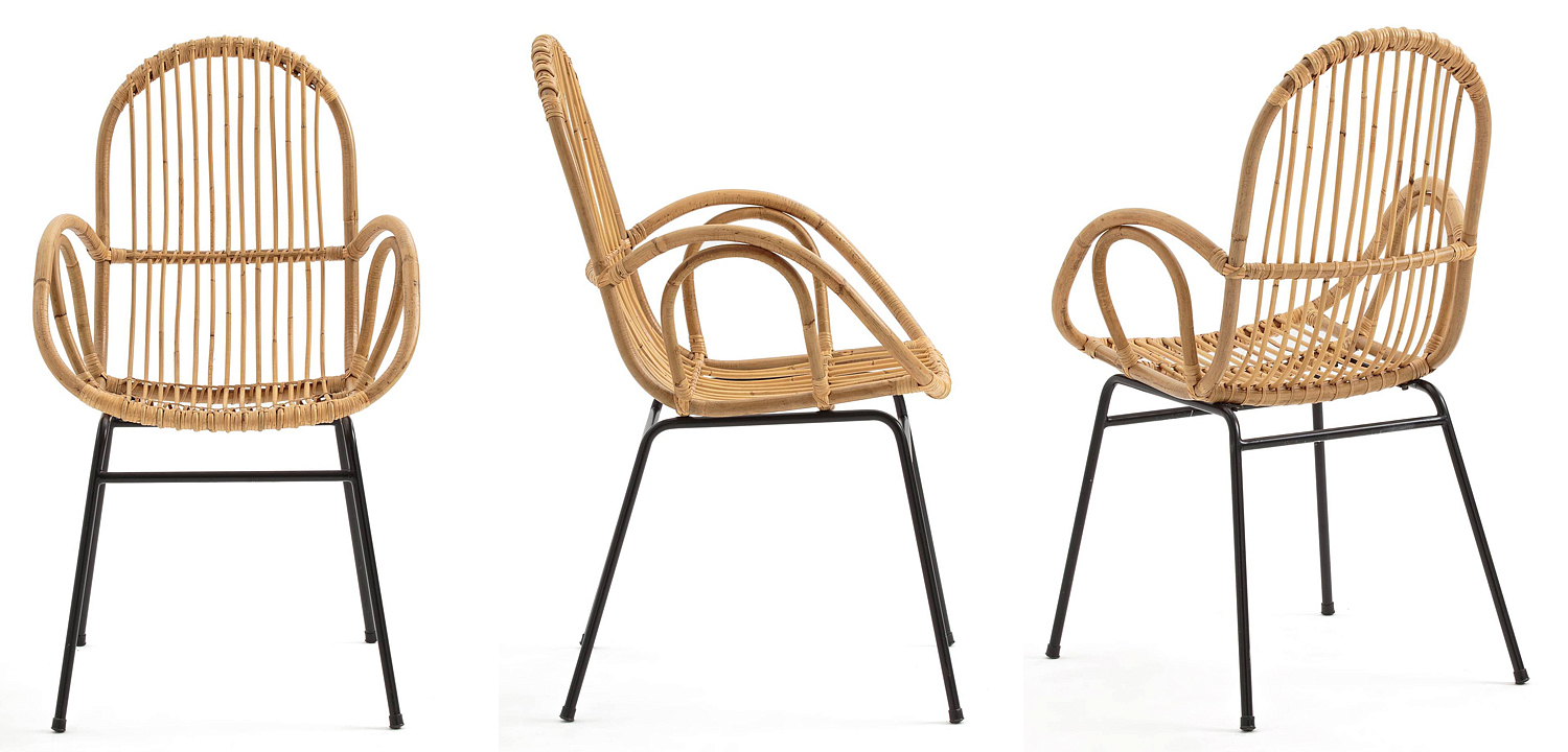 Стул Lucca Wicker Chair Стул Lucca Wicker Chair - Loft-Concept в Орле