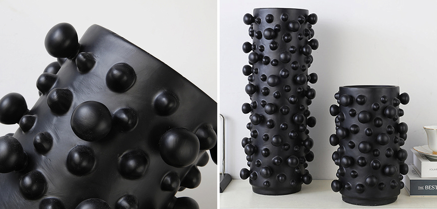 Ваза Molecule Vase Black S Ваза Molecule Vase Black S - Loft-Concept в Орле
