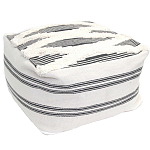 Пуф  Black and White Stripe варинант исполнения - 1 | Loft Concept в Орле