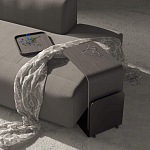 Stolik 90 Журнальный столик из шпона ясеня с чёрной эмалью варинант исполнения - 2 | Loft Concept в Орле