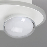 Бра овальной формы белого цвета с 2-мя лампами Lunar Pebbles варинант исполнения - 6 | Loft Concept в Орле