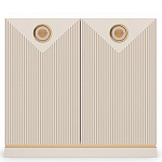 Комод с фактурными дверцами Satin Furniture варинант исполнения - 4 | Loft Concept в Орле