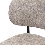 Стул мягкий с серо-бежевой буклированной обивкой Inspiration from Provence варинант исполнения - 7 | Loft Concept в Орле