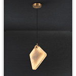 Подвесной светильник фигурный плафон Stone Polygon варинант исполнения - 1 | Loft Concept в Орле