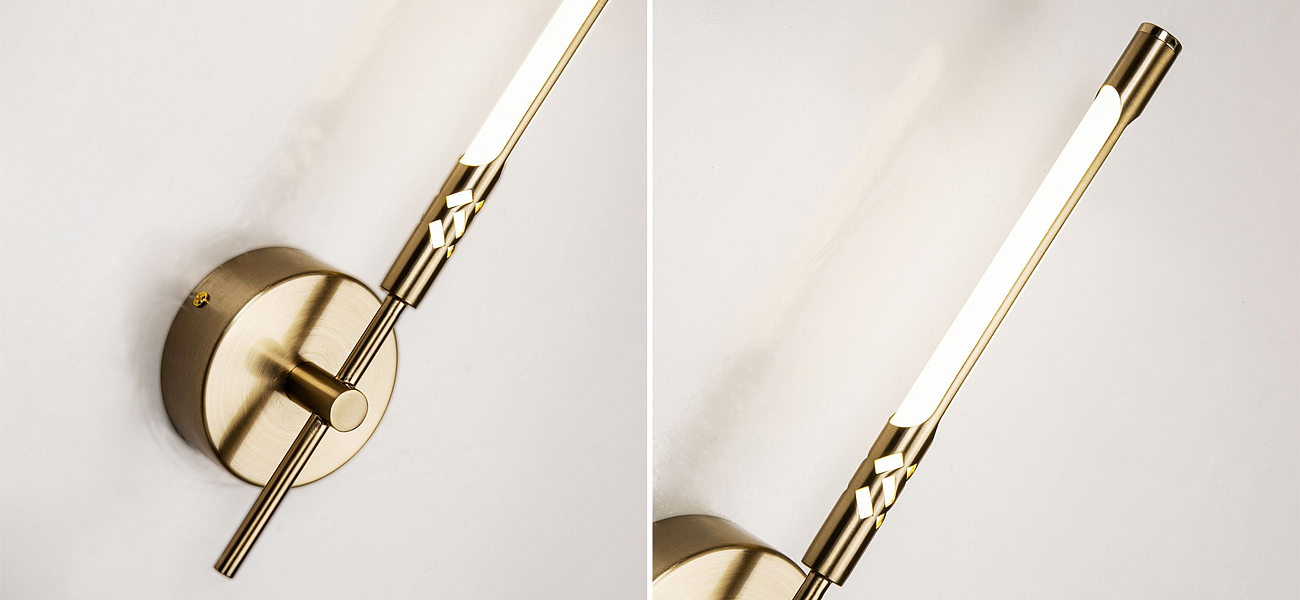 Бра Цвета золота Glowing Flute Бра Цвета золота Glowing Flute - Loft-Concept в Орле