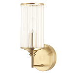 Бра с цилиндрическим рифленым стеклянным плафоном Jeanette варинант исполнения - 3 | Loft Concept в Орле