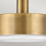 Подвесной светильник цилиндрический с белым плафоном Hinkley варинант исполнения - 10 | Loft Concept в Орле