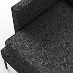 Мебельная ткань Шенилл темно-серый цвет 138 см T4-40 варинант исполнения - 3 | Loft Concept в Орле