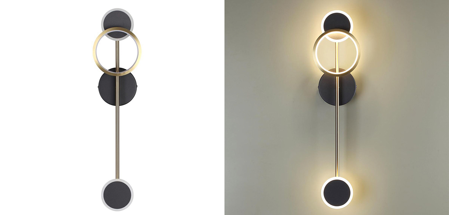 Бра Bendik Gold Ring Wall lamp A Бра Bendik Gold Ring Wall lamp A - Loft-Concept в Орле