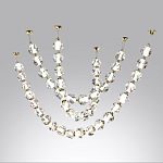 Подвесной светильник из прозрачных шаров Bubbles Bocci варинант исполнения - 3 | Loft Concept в Орле