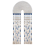 Настенное украшение из нитей Корона с кисточками Crown Wall Hanging варинант исполнения - 4 | Loft Concept в Орле