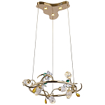 Люстра с хрустальными плафонами и декором Alvere Crystal Chandelier 6 варинант исполнения - 2 | Loft Concept в Орле