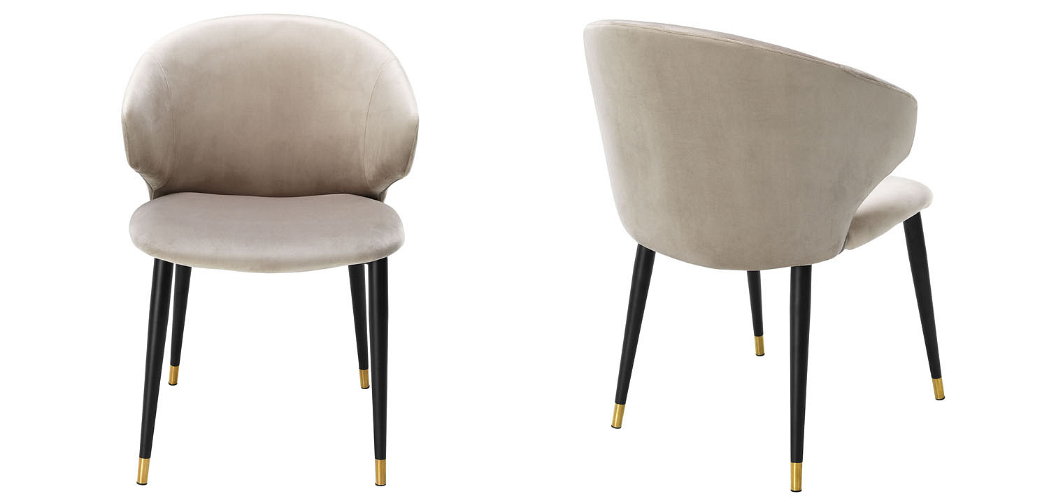 Стул Eichholtz DINING CHAIR VOLANTE beige Стул Eichholtz DINING CHAIR VOLANTE beige - Loft-Concept в Орле