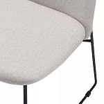 Стул мягкий светло-серый Chair Gray Runners варинант исполнения - 7 | Loft Concept в Орле