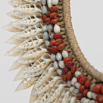 Этническое ожерелье из ракушек на подставке Ethnic Necklace Sharp Lacy Shells варинант исполнения - 2 | Loft Concept в Орле