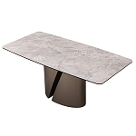 Стол обеденный керамический серый Servorios варинант исполнения - 3 | Loft Concept в Орле