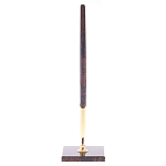 Ручка шариковая на подставке из натурального камня Обсидиан Stone Pens варинант исполнения - 1 | Loft Concept в Орле