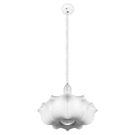 Подвесной светильник с белым фигурным абажуром и мягкими волнистыми краями Cloud Motion  варинант исполнения - 2 | Loft Concept в Орле