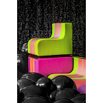 Дизайнерское кресло зеленое Poltronova Sofo Verosa Green Pink Armchair варинант исполнения - 16 | Loft Concept в Орле