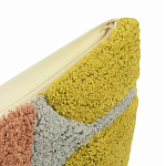 Чехол на подушку с рисунком горчичного цвета Elan Textured варинант исполнения - 5 | Loft Concept в Орле