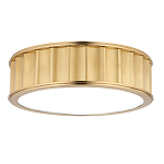 Потолочный светильник с гофрированным абажуром цвета латунь Millennium варинант исполнения - 2 | Loft Concept в Орле