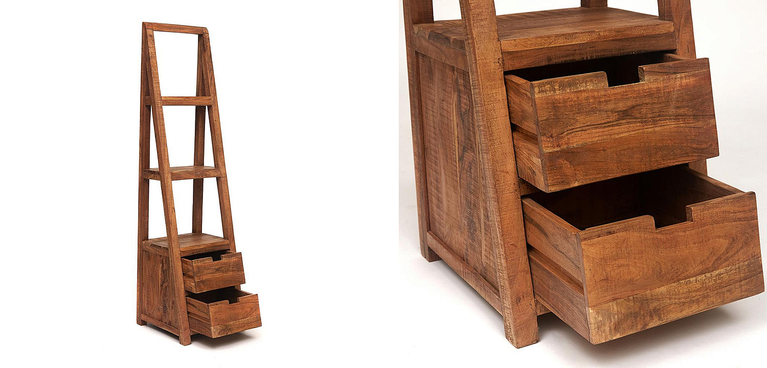Этажерка Acacia Bookcase Freya II Этажерка Acacia Bookcase Freya II - Loft-Concept в Орле