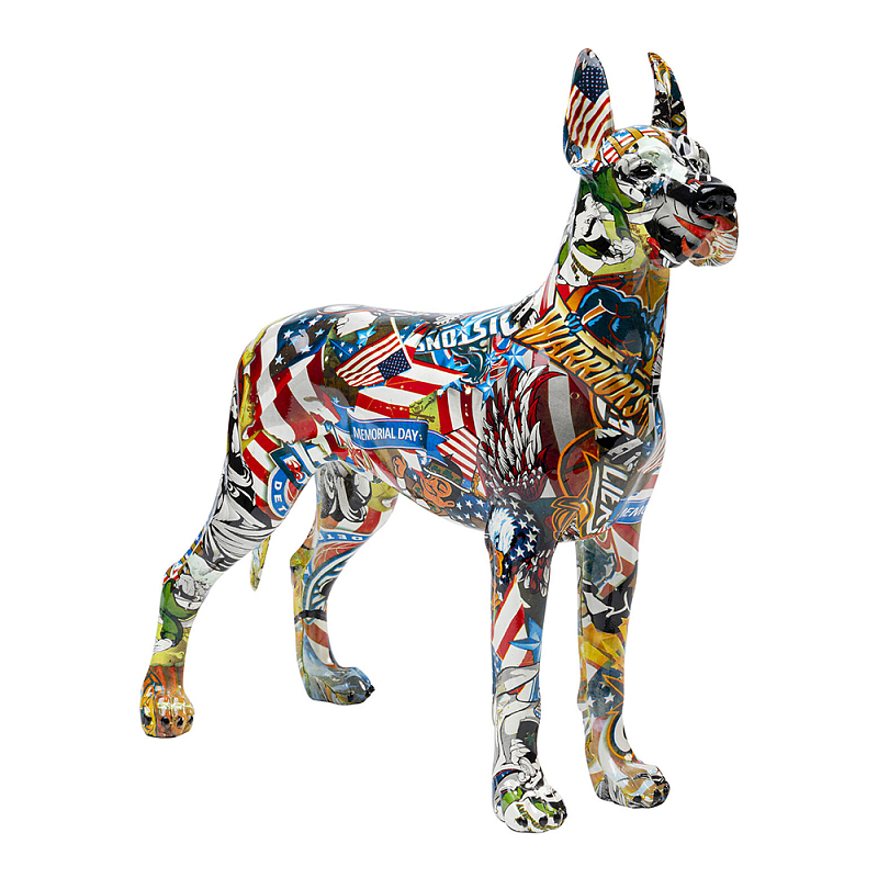 Статуэтка Graffiti Great Dane Поп-Арт Мульти в Орле | Loft Concept 