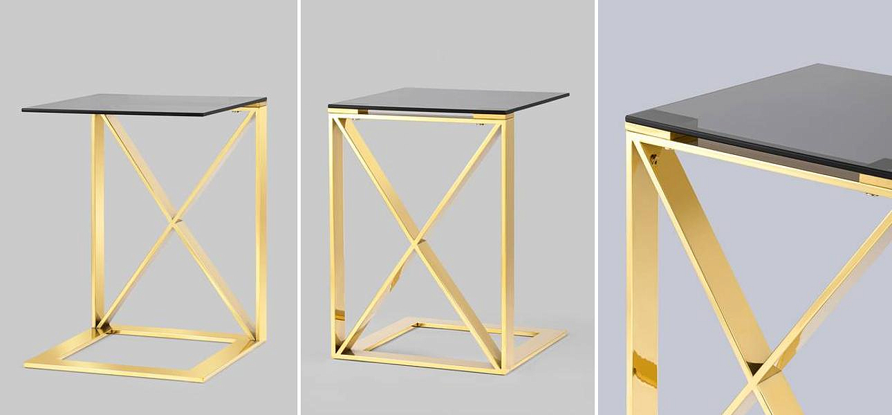 Стол приставной Lanzheron Collection Gold Стол приставной Lanzheron Collection Gold - Loft-Concept в Орле