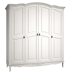 Шкаф белый из массива бука в стиле прованс White Provence варинант исполнения - 1 | Loft Concept в Орле