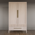 Шкаф платяной Primo с выдвижными ящиками шпон Черный дуб варинант исполнения - 2 | Loft Concept в Орле