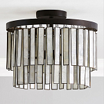 Потолочный светильник с подвесами из перламутра Unique Shine Effect варинант исполнения - 4 | Loft Concept в Орле